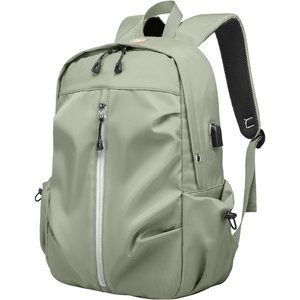 Travel School Backpack, Casual College Laptop Backpacks with USB Charging Port